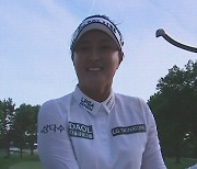 고진영, LPGA 막판 역전 우승…원동력은 "5타 뒤집은 임성재"