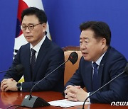 박광온 원내대표 찾은 오영훈 제주특별자치도지사