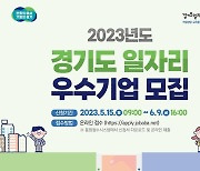 경기도, 일자리 우수기업 인증 참여기업 60개사 모집