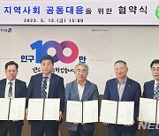 BNK경남은행, 인구위기 지역사회 공동대응 업무협약 체결