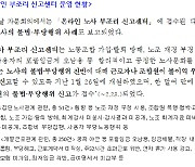 '노사 부조리 신고센터'에 노조보다, 기업 신고가 많자 '은폐'한 노동부?