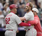 Phillies Rockies Baseball