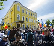 MOLDOVA OPPOSITION PROTEST