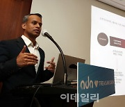 [포토] 기자간담회 갖는 가탐네니 ADA CEO