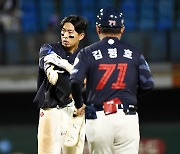 [포토] 김민석 '3안타 경기'