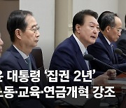 [속보] 尹대통령 "고용세습 철폐 위한 공정채용법 낼 것"