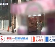 "닫으면 손님 안 와요"…전기요금 올라도 문 열고 에어컨 '펑펑'