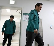 민방공 대피훈련 참석하는 오세훈 서울시장