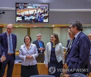 BELGIUM EU FINANCE MINISTERS  MEETING