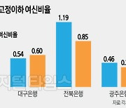 연체율 늘고 예금 줄고… 흔들리는 전북·대구·광주銀