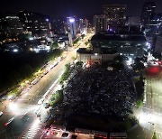 건설노조 노숙 집회…오세훈 "무단 점유 형사 고발"