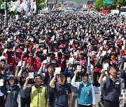 민주노총 '尹 퇴진' 촉구…"정당한 노조활동을 공갈로 몰아"