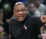 NBA 필라델피아, 리버스 감독 해임…3년 연속 PO 2회전 탈락