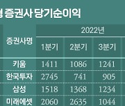 1분기 깜짝실적 키움증권...마냥 웃을 순 없다