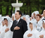 [속보] 윤대통령 "오월 정신, 자유민주주의 헌법 정신 그 자체"