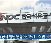 한국석유공사 임원 연봉 26.1%↑…직원 9.9%↑