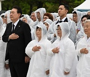 윤 대통령 “오월 정신은 자유민주주의 헌법 정신 자체”