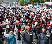 “노상방뇨·술판 엄중 책임”…與, ‘민노총 노숙집회’ 맹비판