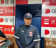 '시즌 첫 5연승' 이승엽 감독, 물오른 타격감에 미소 "밸런스 잡혀가고 있다"