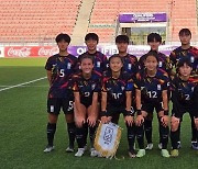 한국, U-17 여자 아시안컵 최종예선서 태국·이란·인도와 격돌