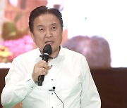 김영환 충북지사, 진천서 도정보고회…"교육 지원 강화"