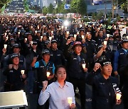 분신 노조원 '유서 대필' 보도에 건설노조 "악의적 왜곡, 책임 물을 것"