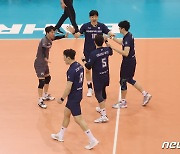 대한항공, 亞 클럽선수권서 몽골팀에 3-1 승…조 3위로 5~8위 결정전행