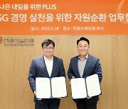 한화손보, E-순환거버넌스와 자원순환 업무 협약 체결