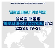 윤석열 대통령 히로시마 G7 정상회의 참석