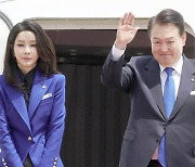 尹, G7 참석차 히로시마 출국…"국가 이익 최대화 계기"