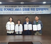 경기도 주거복지센터·광주·성남·이천시와 업무협약 체결