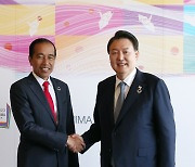 Yoon, Widodo discuss future industry cooperation