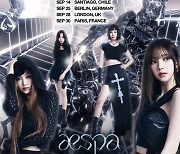 After Japan, aespa to continue tour in Americas, Europe