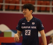 ‘배구 시작 5년 만에 국가대표’ 김민재 “축구 김민재 선수와 동등한 위치까지 오르게 노력할게요”