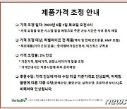 "1년만에 또"…허벌라이프, 내달 1일부터 전 품목 '가격 인상'