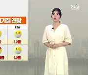 [날씨] 대구·경북 내일 미세먼지 ‘나쁨’…오후 한때 곳곳 소나기