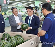 김인중 농식품부 차관, 농축산물 물가동향 현장 점검