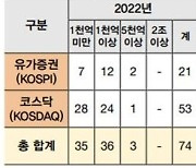 너댓 곳 불과했는데···지난해 내부회계관리제 ‘비적정’ 상장사 39곳