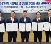 'K-UAM 드림팀' 남해안 관광교통 개발 힘 모은다