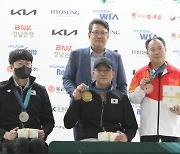 한국 장애인 남자 공기소총 간판 박진호, 세계 신기록으로 금메달