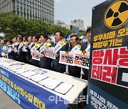 [포토]더불어민주당, 후쿠시마 오염수 해양투기 반대