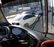 '김골라' 버스전용차로 개통…얼마나 빨라졌을까 직접 타보니