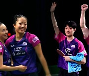 한국 탁구 세계선수권 20년 만의 최고 성적…AG 청신호