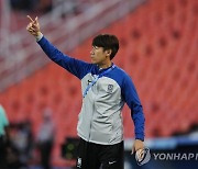온두라스전서 지시 내리는 U20 월드컵 김은중 대표팀 감독
