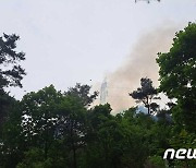 정선군 정선읍 봉양리서 산불 발생…'진화 중'
