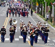 미해병대 2023포항국제불빛축제 축하 퍼레이드