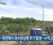 충주·제천에서 과수화상병 추가 발생…누적 20건