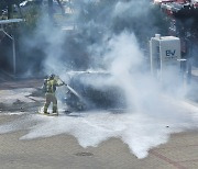 건물 지하에서 ‘화르르’…서울시 전기차 화재 대책 찾는다