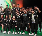 세계탁구선수권대회서 메달 3개 수확한 한국 대표팀