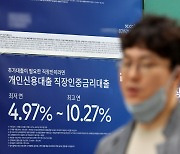 2년 긴축에도…한국 가계 빚, GDP 대비 세계 1위